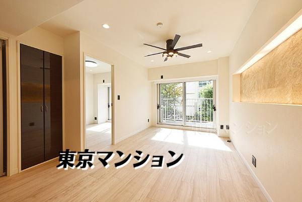 南千住スカイハイツ リビング