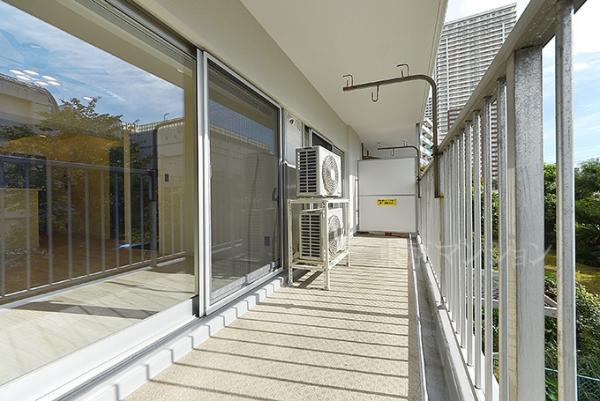 南千住スカイハイツ バルコニー