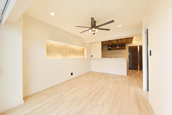 南千住スカイハイツ リビング