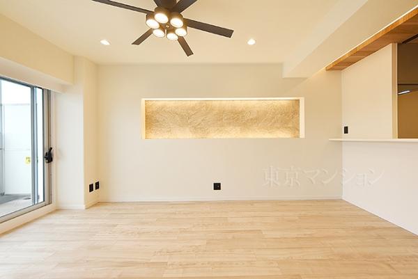 南千住スカイハイツ リビング