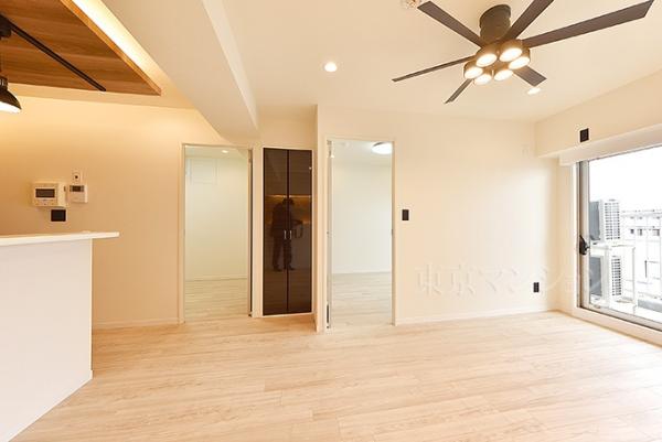 南千住スカイハイツ リビング