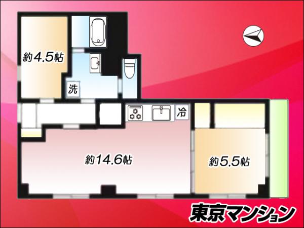 本郷マンション 間取り図