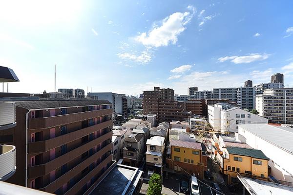 マンハイム第二西大島 眺望