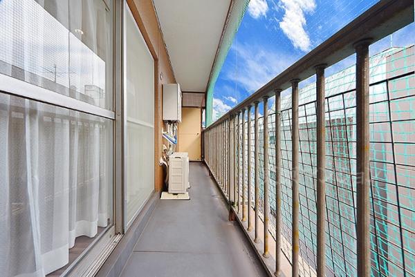 西蒲田スカイハイツ バルコニー