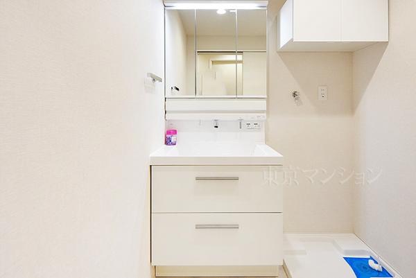 西蒲田スカイハイツ 洗面化粧台