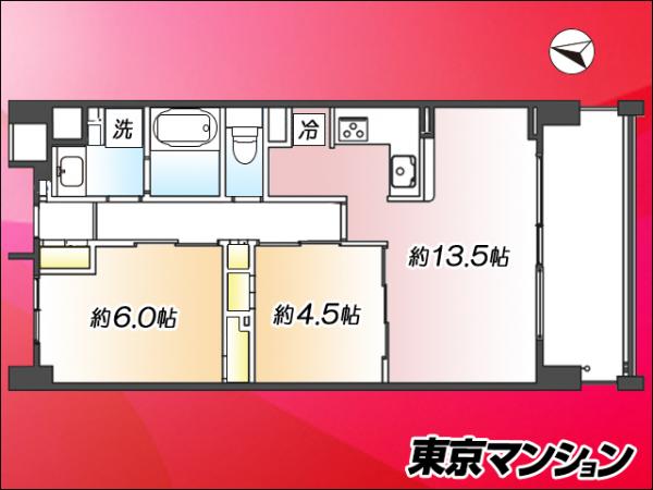 中古マンション 新宿区西早稲田１丁目 東西線早稲田駅 9,299万円