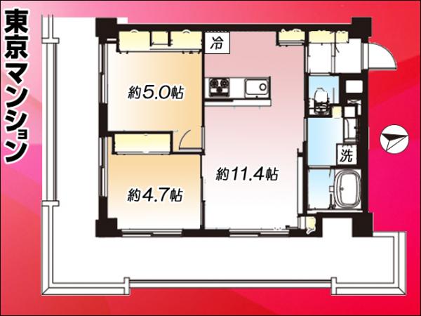 豊玉東豊エステート 間取り図
