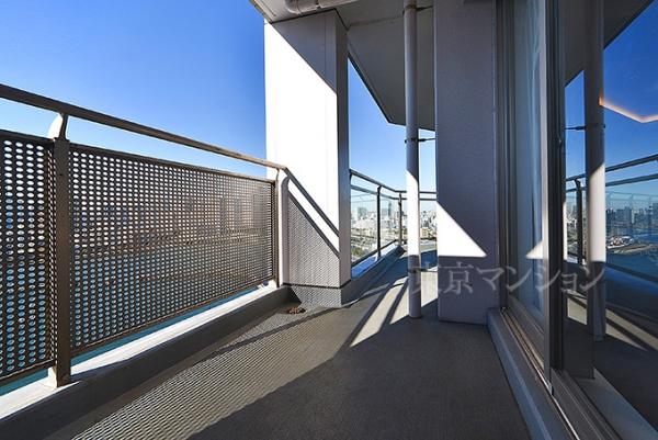 キャナルワーフタワーズ バルコニー