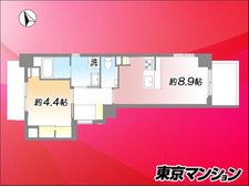 中古マンション 港区東麻布２丁目 都営大江戸線赤羽橋駅 8,780万円