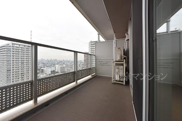 イーストコモンズ清澄白河セントラルタワー バルコニー
