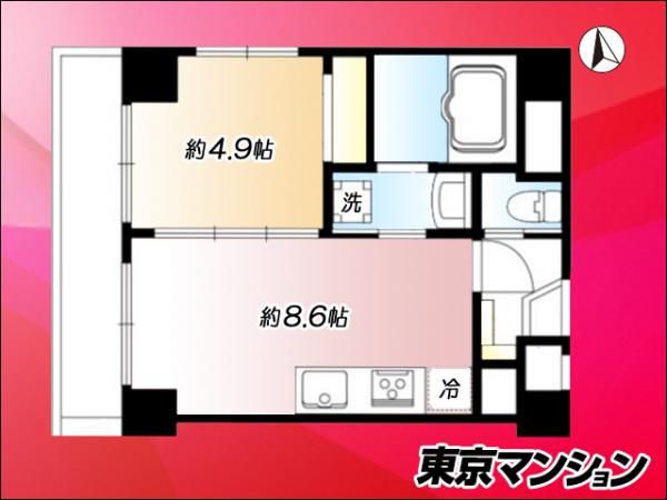 中古マンション 渋谷区恵比寿４丁目5-25 JR山手線恵比寿駅 6,780万円