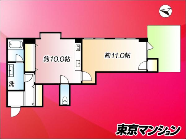 中古マンション 目黒区中央町２丁目 東急東横線学芸大学駅 5,080万円
