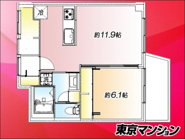中古マンション 北区西ケ原１丁目55-3 南北線駒込駅 3,480万円