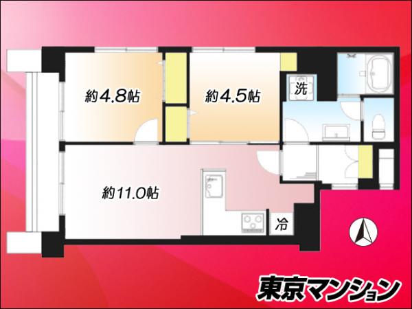 中古マンション 品川区北品川５丁目 JR山手線大崎駅 6,790万円