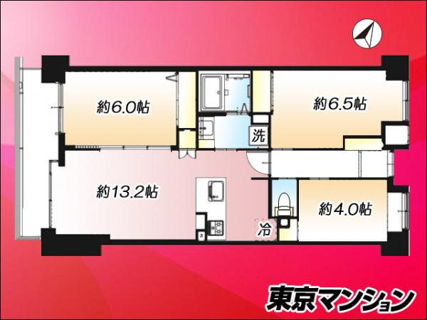 中古マンション 足立区中川４丁目 千代田常磐線亀有駅 5,490万円