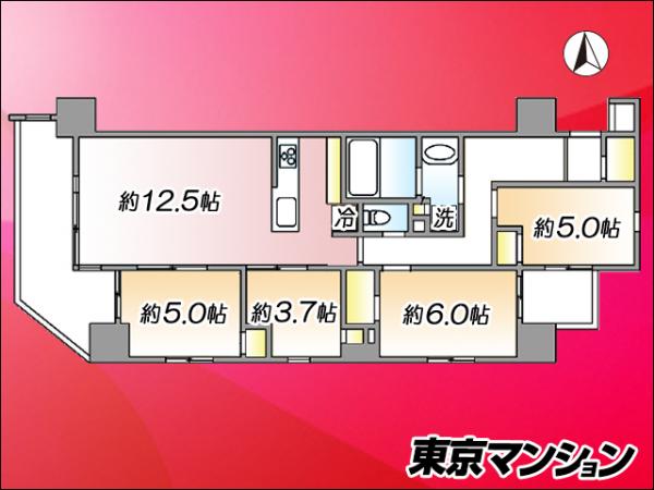 中古マンション 江戸川区南葛西４丁目 東西線葛西駅 6,480万円