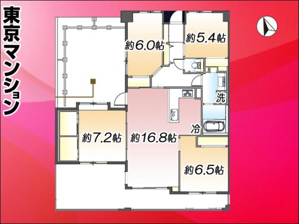 中古マンション 江東区南砂５丁目8-3 東西線南砂町駅 8,780万円