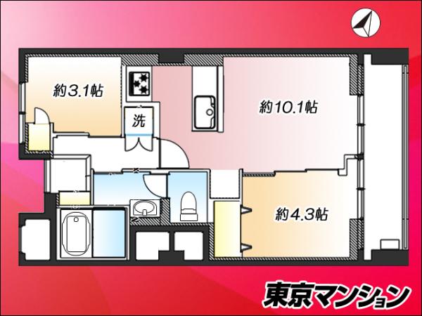中古マンション 港区赤坂８丁目 千代田線乃木坂駅 7,999万円