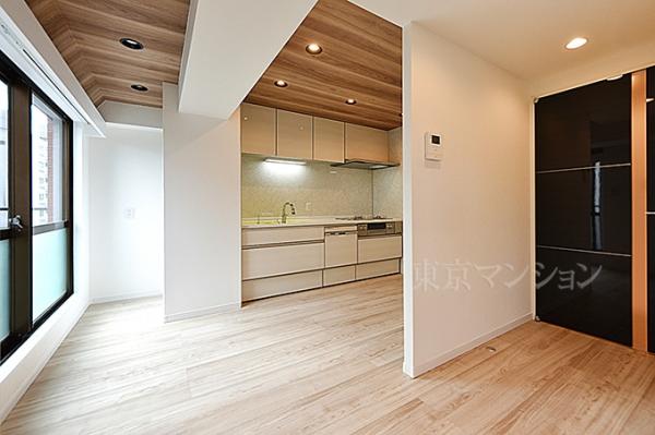 桔梗ハイツ西五反田 リビング