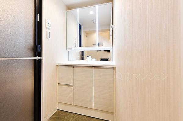 桔梗ハイツ西五反田 洗面化粧台