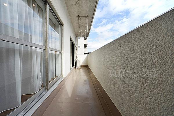 門前仲町サマリヤマンション バルコニー