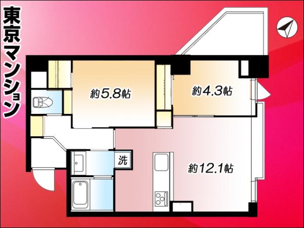 中古マンション 文京区白山４丁目36-16 都営三田線白山駅 6,998万円