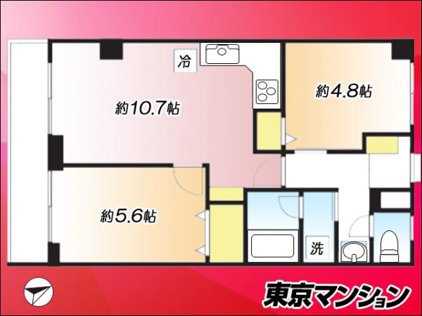 中古マンション 世田谷区奥沢１丁目 東急目黒線奥沢駅 4,180万円