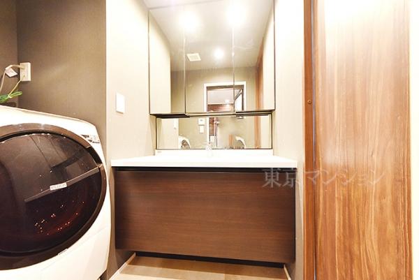 シティタワー新宿新都心 洗面化粧台