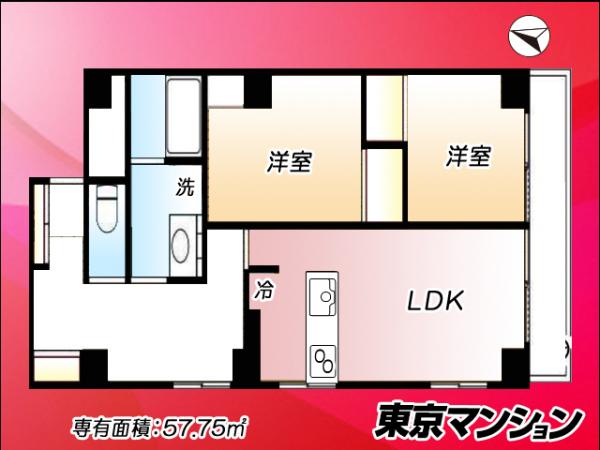 中古マンション 杉並区荻窪４丁目21-25 JR中央線荻窪駅 4,999万円