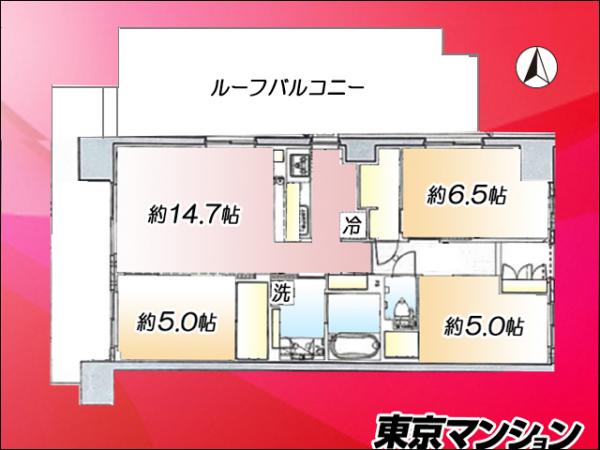 中古マンション 江東区亀戸７丁目63-3 JR中央・総武線亀戸駅 1億1,680万円