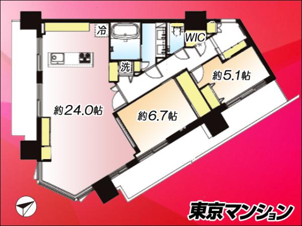 中古マンション 目黒区大橋１丁目 東急田園都市線池尻大橋駅 2億6,500万円