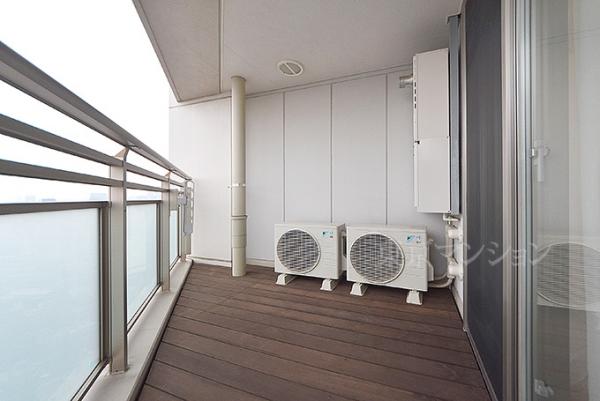 富久クロスコンフォートタワー バルコニー