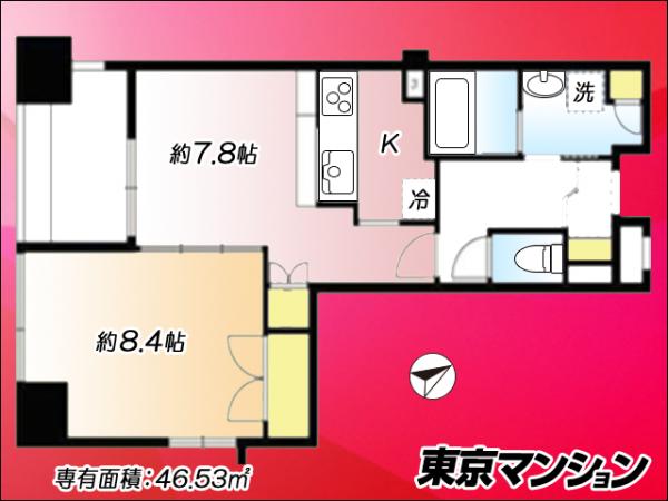 中古マンション 千代田区神田佐久間町４丁目1 日比谷線秋葉原駅 8,280万円
