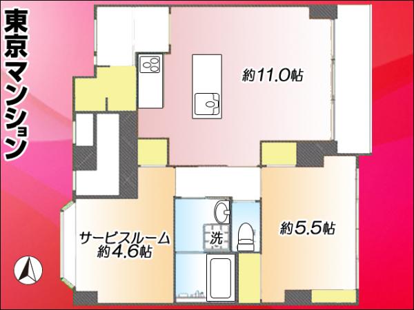 中古マンション 港区赤坂８丁目 銀座線青山一丁目駅 1億380万円