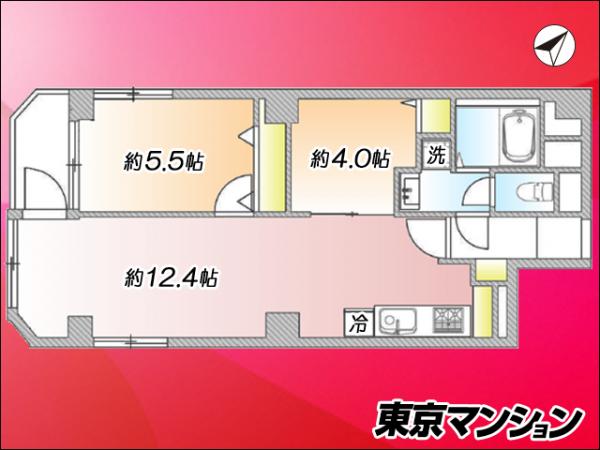 中古マンション 墨田区向島２丁目10-2 半蔵門線押上駅 3,599万円