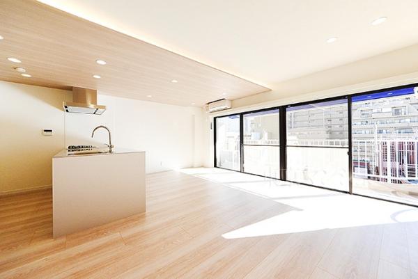 広尾マンション リビング