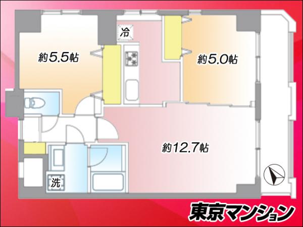 中古マンション 品川区西中延１丁目3-7 東急目黒線武蔵小山駅 6,999万円
