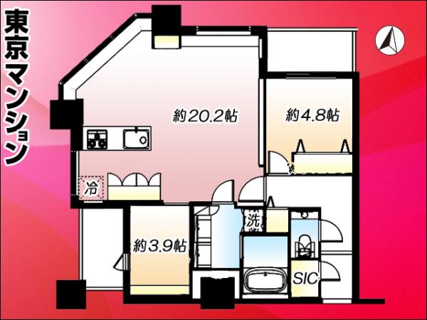 中古マンション 港区芝４丁目16-2 JR山手線田町駅 2億9,500万円