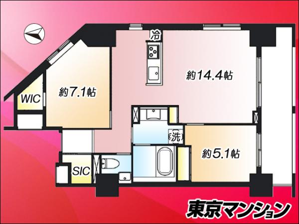中古マンション 新宿区北新宿３丁目 JR中央・総武線大久保駅 1億1,800万円