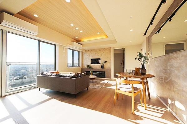 パークタワー滝野川 リビング