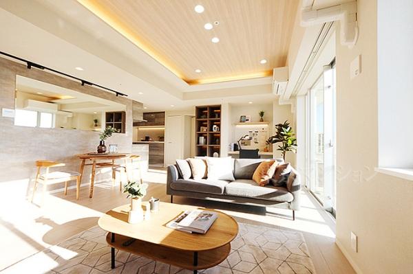 パークタワー滝野川 リビング