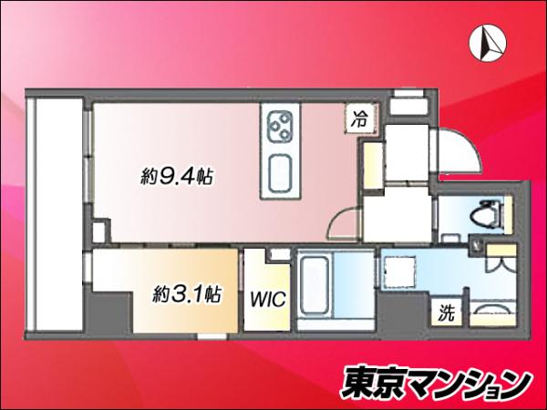 中古マンション 新宿区早稲田鶴巻町 東西線早稲田駅 7,326万円