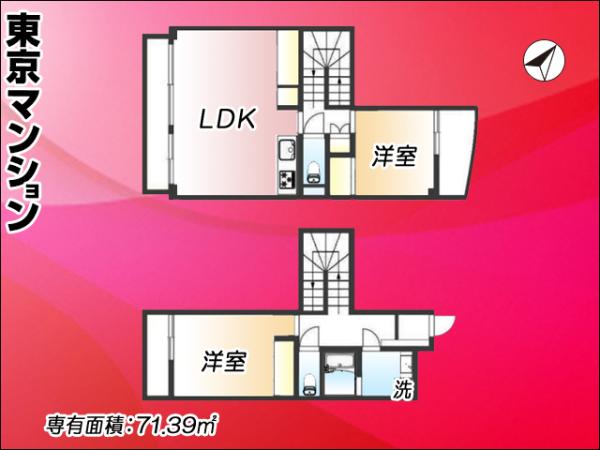 中古マンション 文京区大塚３丁目35-17 丸の内線茗荷谷駅 8,580万円