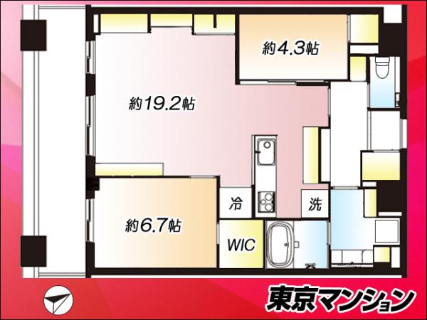 中古マンション 中央区勝どき５丁目3-1 都営大江戸線勝どき駅 1億7,000万円