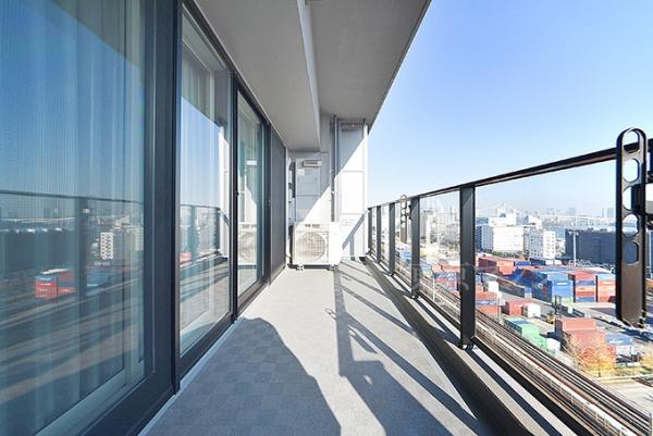 品川イーストシティタワー バルコニー