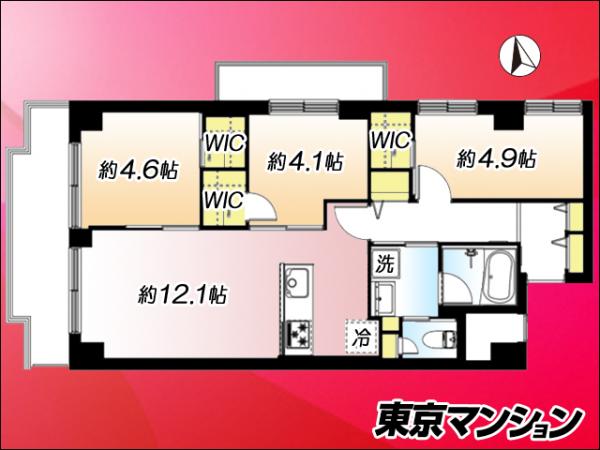 中古マンション 新宿区新小川町 有楽町線飯田橋駅 7,499万円