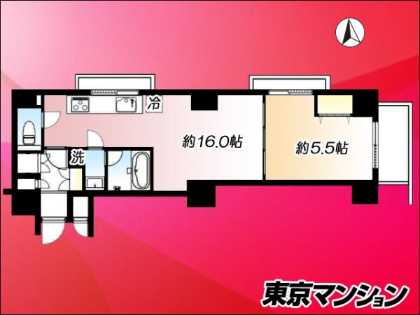 中古マンション 新宿区住吉町 都営新宿線曙橋駅 5,990万円