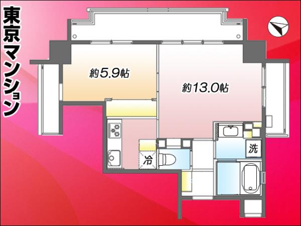 中古マンション 渋谷区富ヶ谷２丁目 小田急線代々木八幡駅 8,999万円