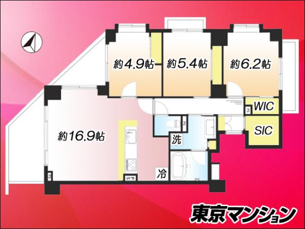 中古マンション 世田谷区千歳台４丁目 小田急線千歳船橋駅 7,599万円