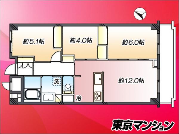 中古マンション 世田谷区弦巻５丁目 東急田園都市線桜新町駅 5,999万円